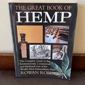 “The Great Book of Hemp” Paperback Guide by Rowan Robinson